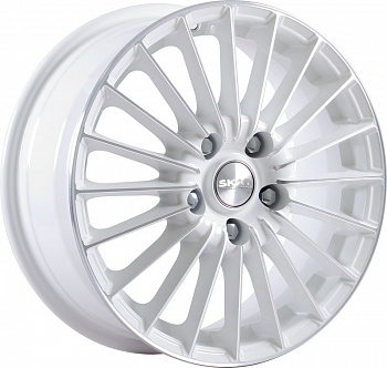  Диски Skad Веритас 4x98 R14x5.5 CB58.6 ET35 алмаз-белый купить,NaN
