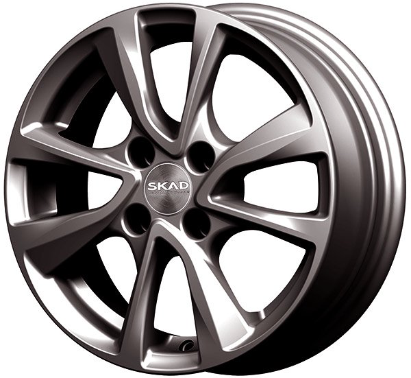 Диски Skad Ницца 4x98 R14x5.5 CB58.6 ET35 черный бархат купить,NaN