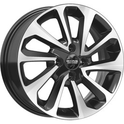 Диски Skad KL-320 4x100 R15x6 CB54.1 ET46 графит