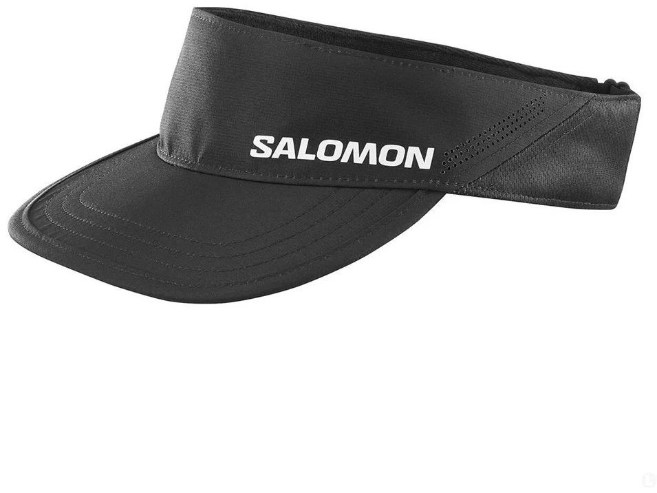 Козырек Salomon размер универсальный, черный