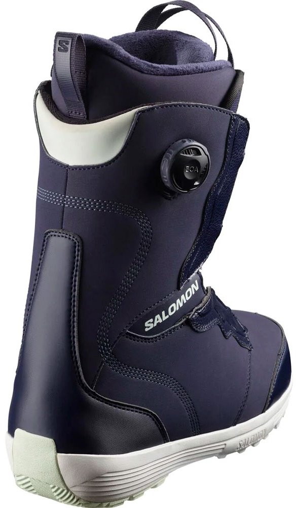 Ботинки для сноуборда Salomon Ivy Boa Sj Boa, L47033800 синий, белый, зеленый 40.5