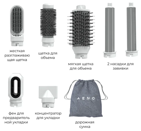 Фен Aeno HS1 белый