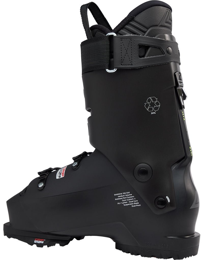 Ботинки для лыж Lange Shadow 100 MV GW LBO2100 черный 46