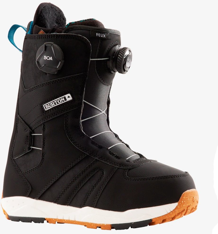 Ботинки для сноуборда BURTON Felix Boa 2023 13179107001 черный 40.5