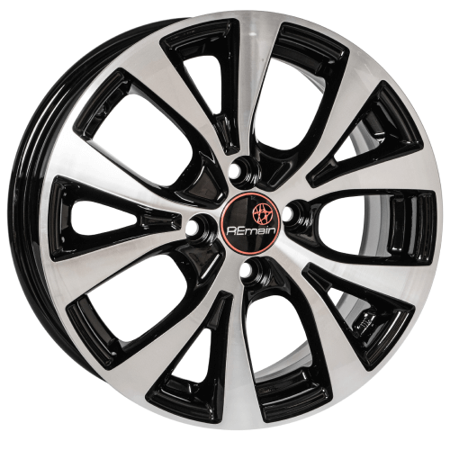 Диски Remain R161 4х100 R15х6 СВ54.1 ЕТ46 алмаз черный купить,NaN