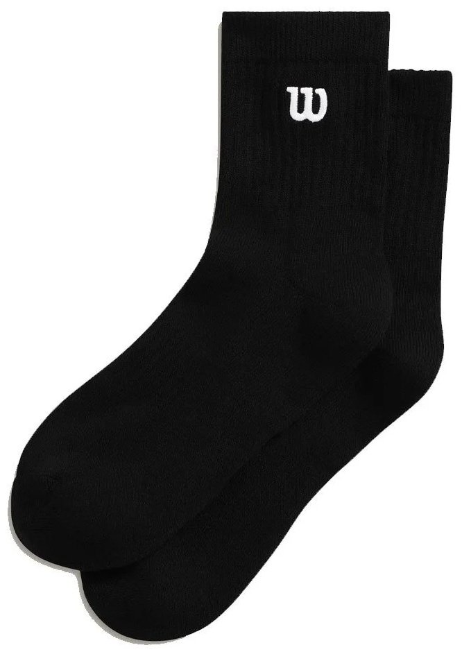 Спортивные носки Wilson 1 пара черный S купить,NaN