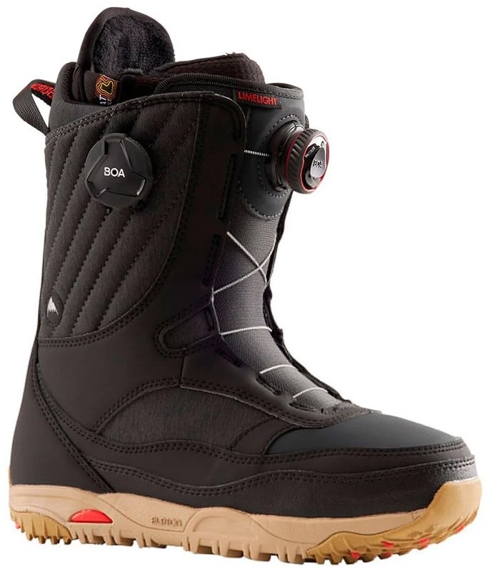 Ботинки для сноуборда BURTON Limelight Boa 2022 черный 24.5