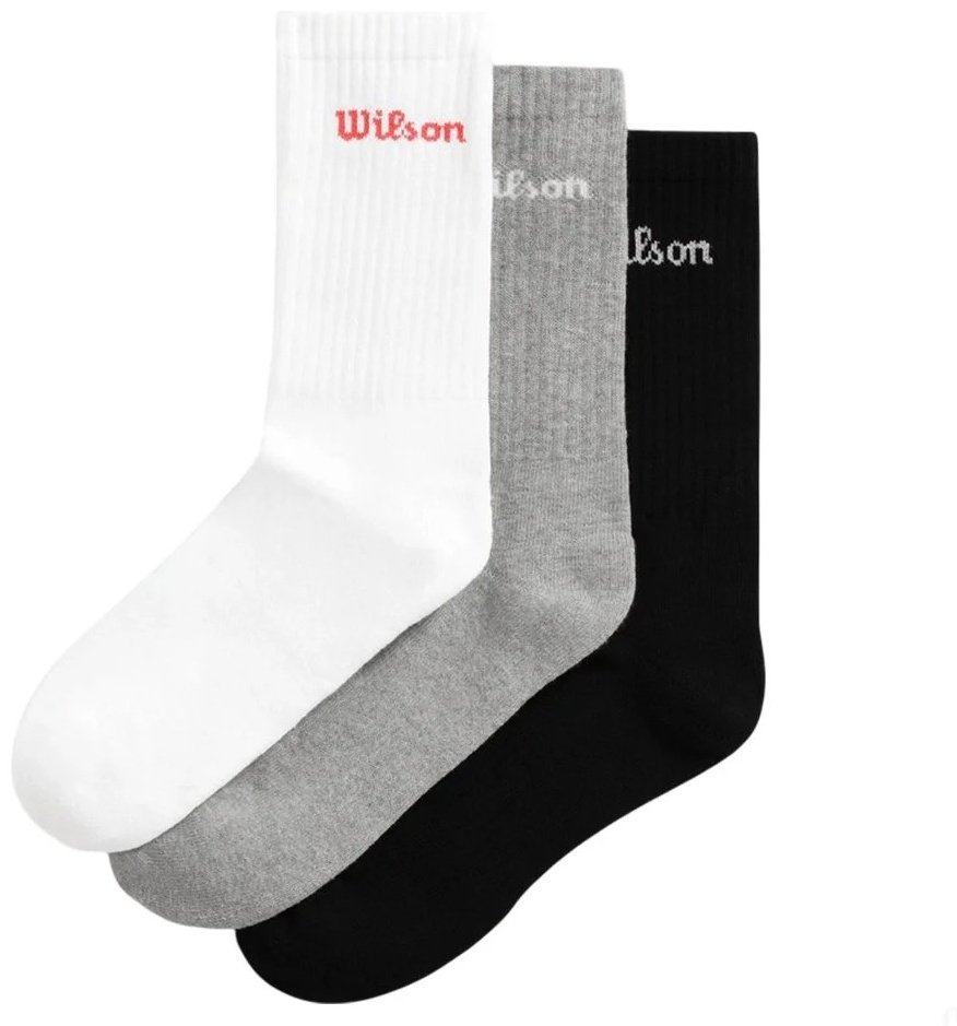 Спортивные носки Wilson 3 пары мультиколор M купить,NaN