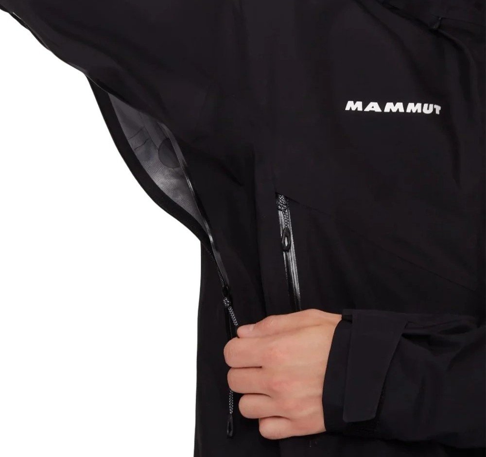 Куртка Mammut 1010-30151-0001 Crater IV HS Hd черный 42, 44 купить,289900