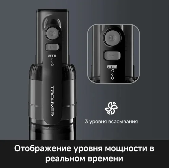 Пылесос вертикальный Trouver Cordless Vacuum Cleaner S1 Lite черный