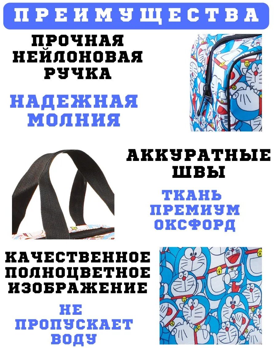 Мини-сумка RezSport оксфорд голубой купить,NaN