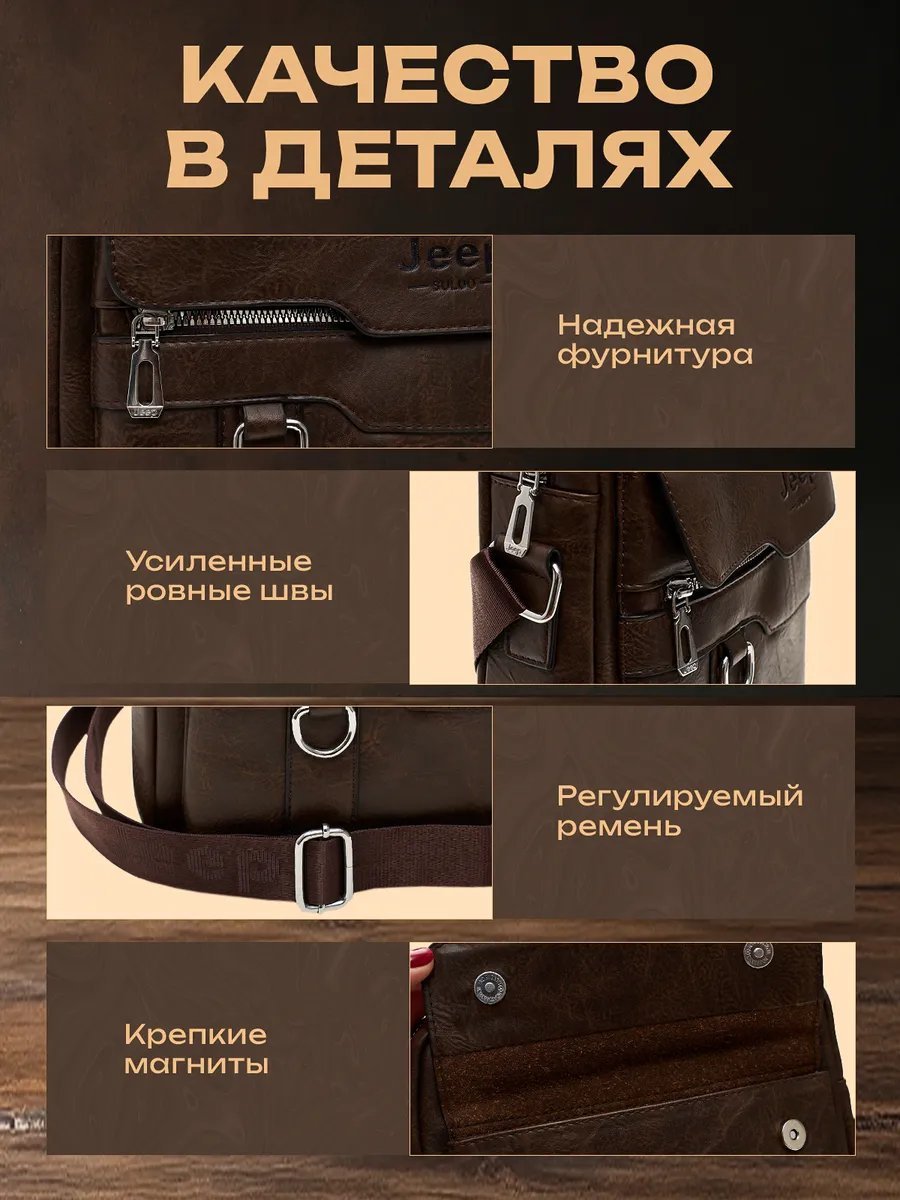 Мини-сумка Lirano экокожа коричневый купить,NaN