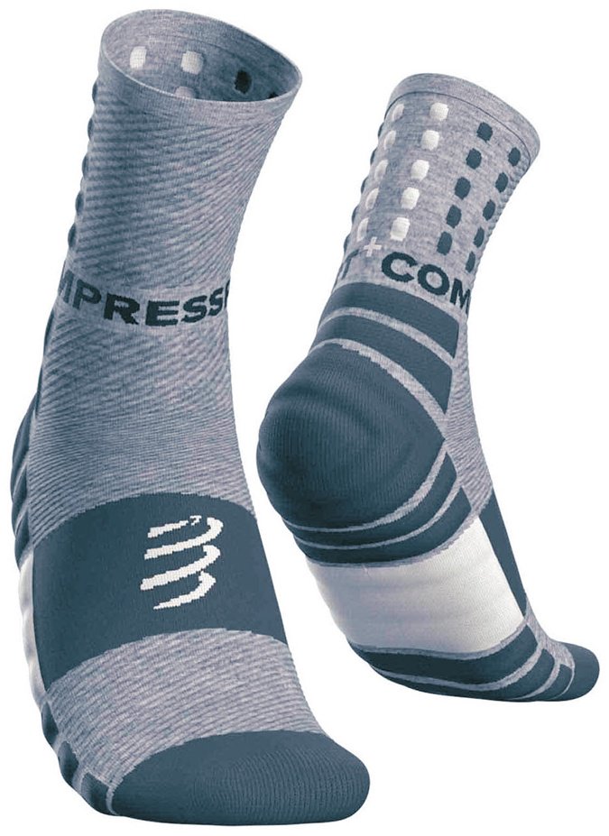 Носки Compressport 1 пара серый T4 (45-48)