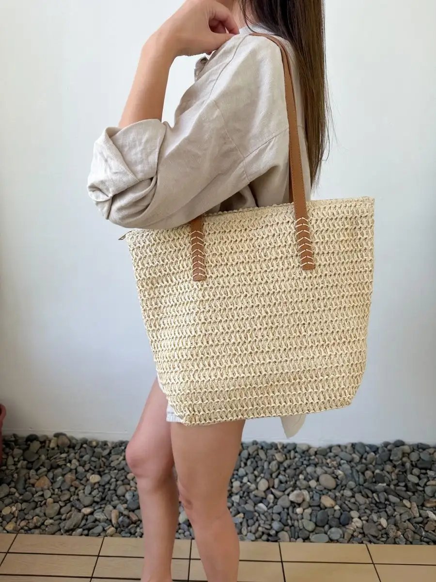 Сумка шоппер SL'Bags хлопок бежевый купить,NaN