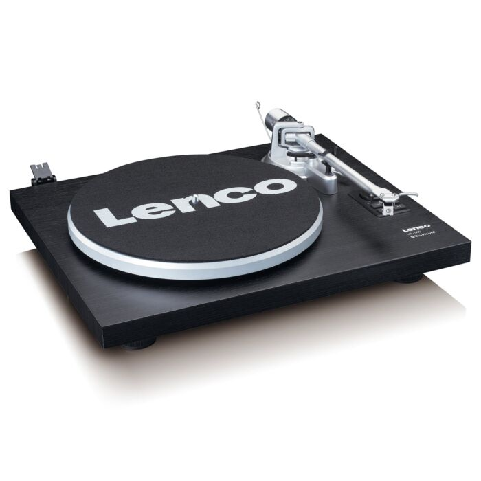 Виниловый проигрыватель Lenco LS-500BK c Bluetooth и комплект динамиков купить,NaN