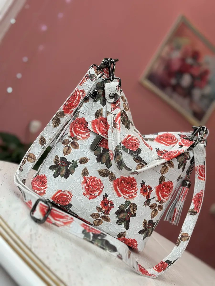 Сумка кросс-боди LAK натуральная кожа красный купить,NaN