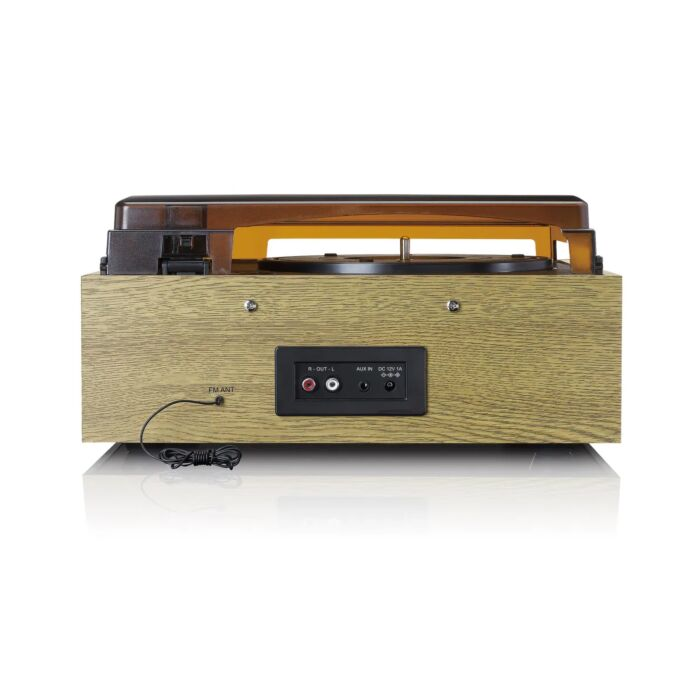 Виниловый проигрыватель Lenco TT-41 OAK с радио и Bluetooth купить,NaN