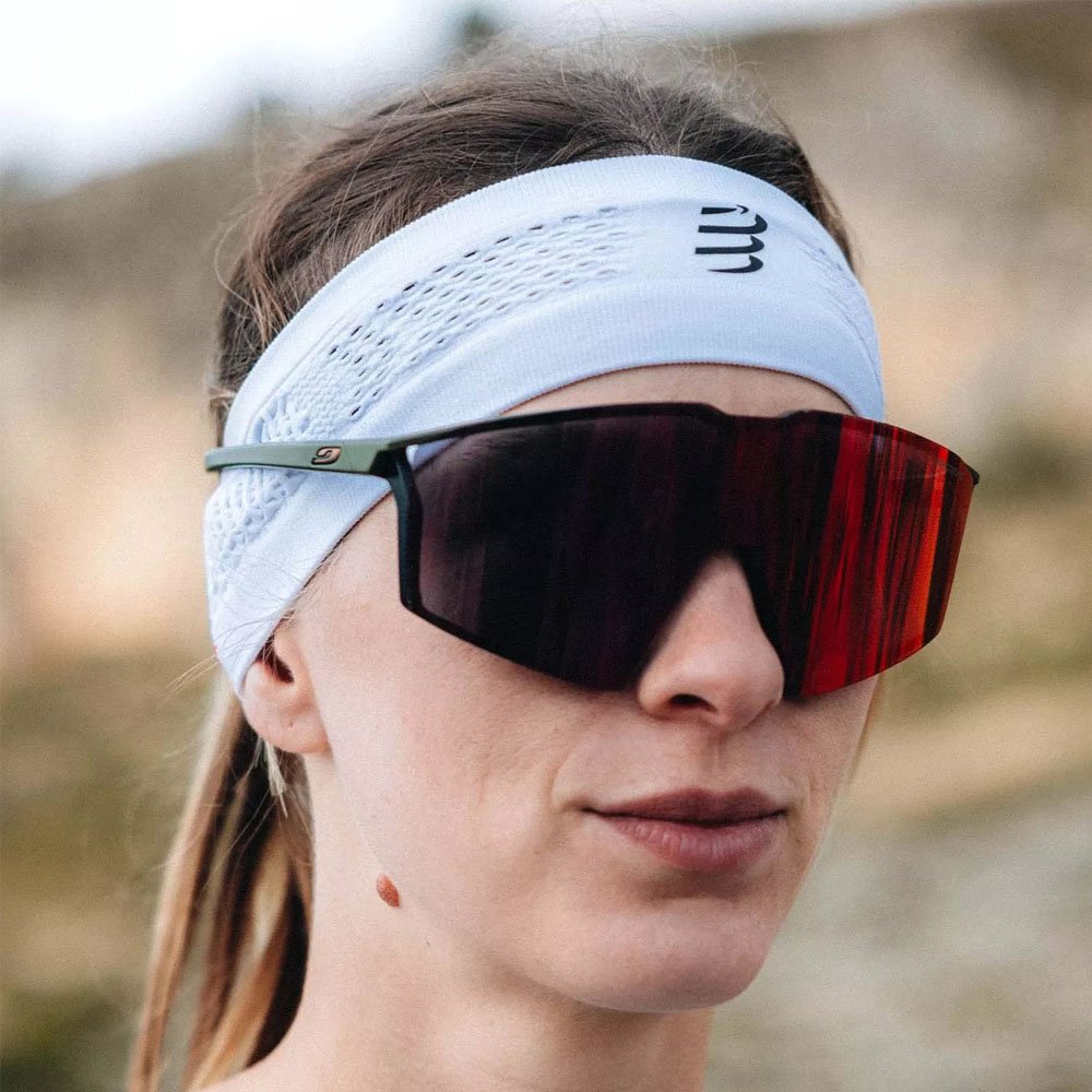 Повязка Compressport размер универсальный, белый
