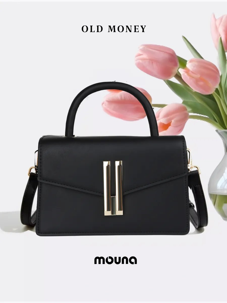 Сумка кросс-боди MOUNA экокожа черный купить,NaN