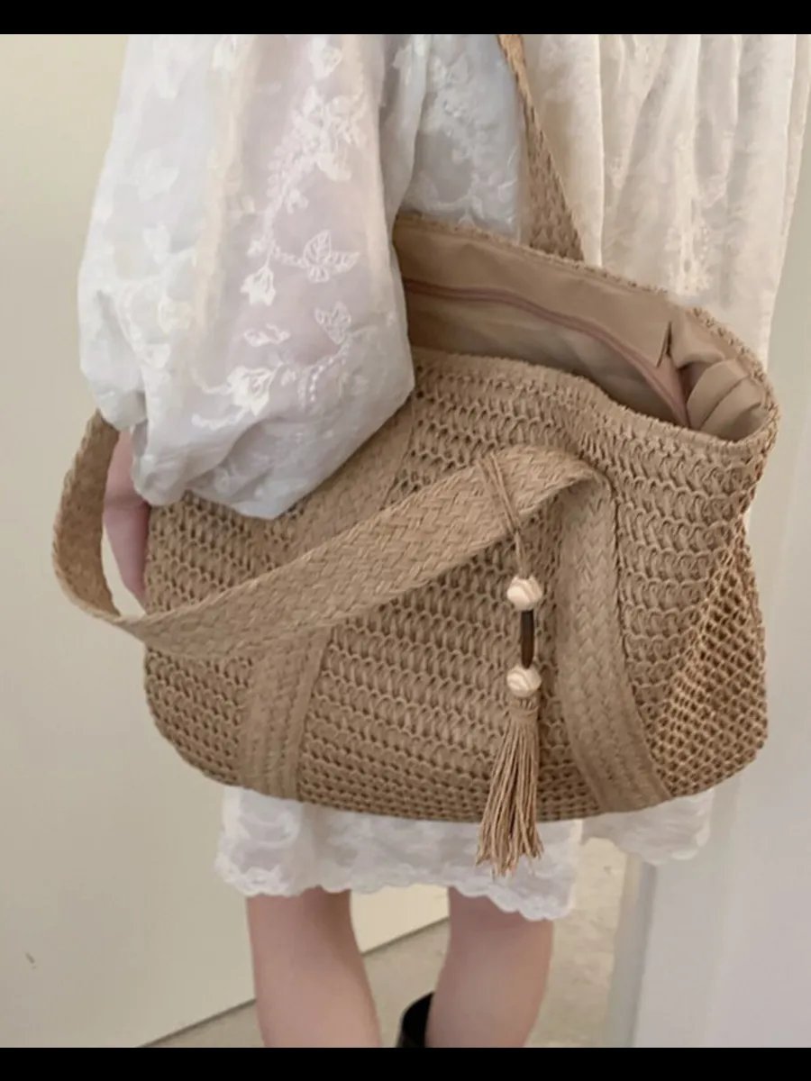 Мини-сумка AYS shop рафия желтый купить,NaN