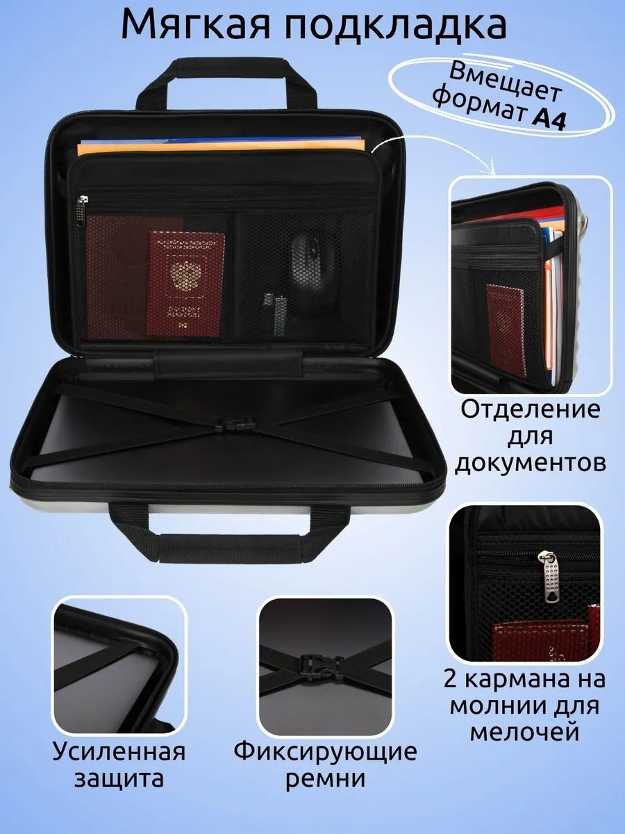 Мини-сумка Optimum Crew пластик серый купить,NaN