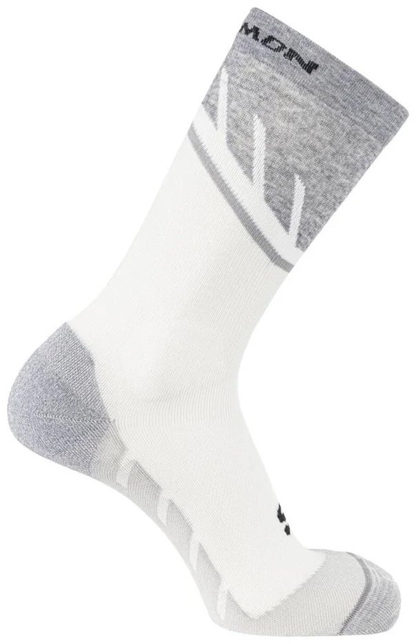 Носки Salomon 1 пара серый, белый 45-47