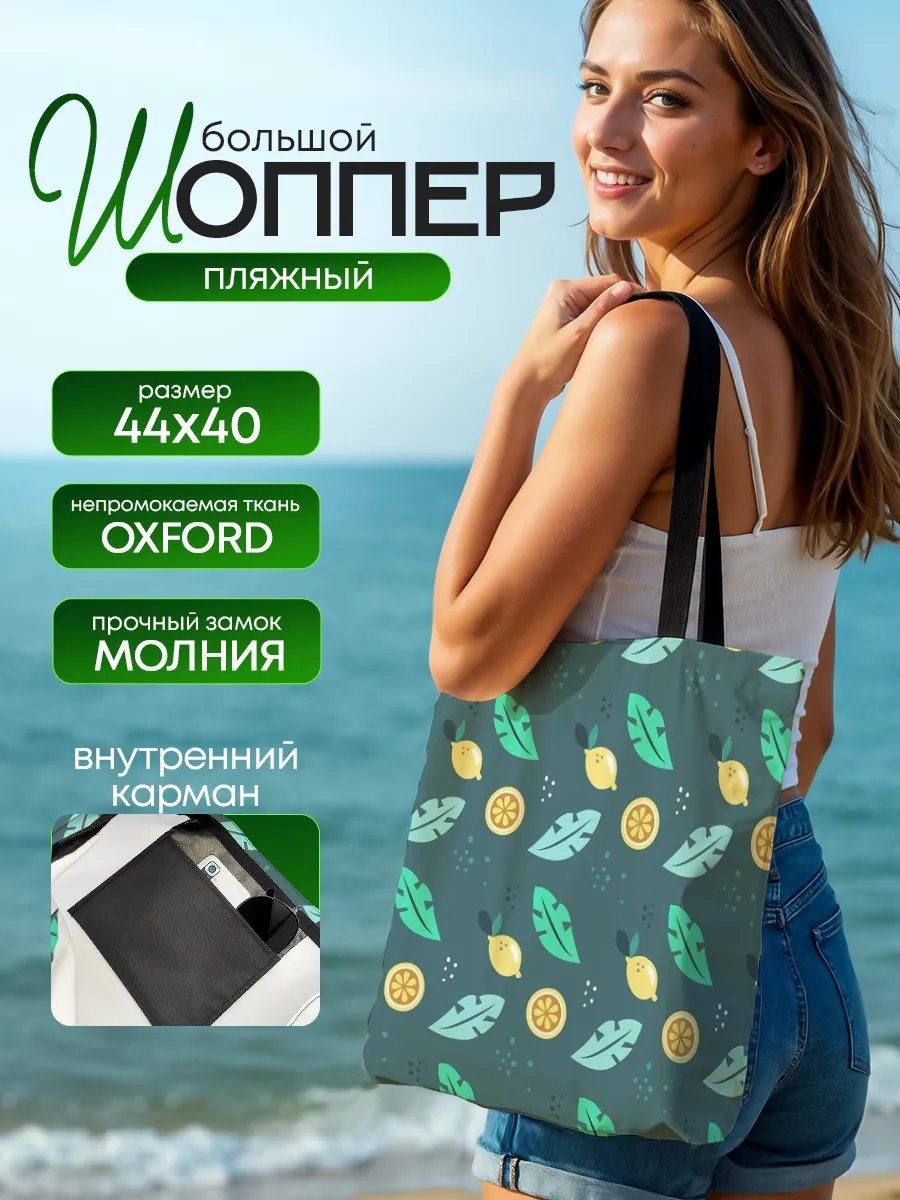 Сумка шоппер SoBag текстиль желтый купить,NaN