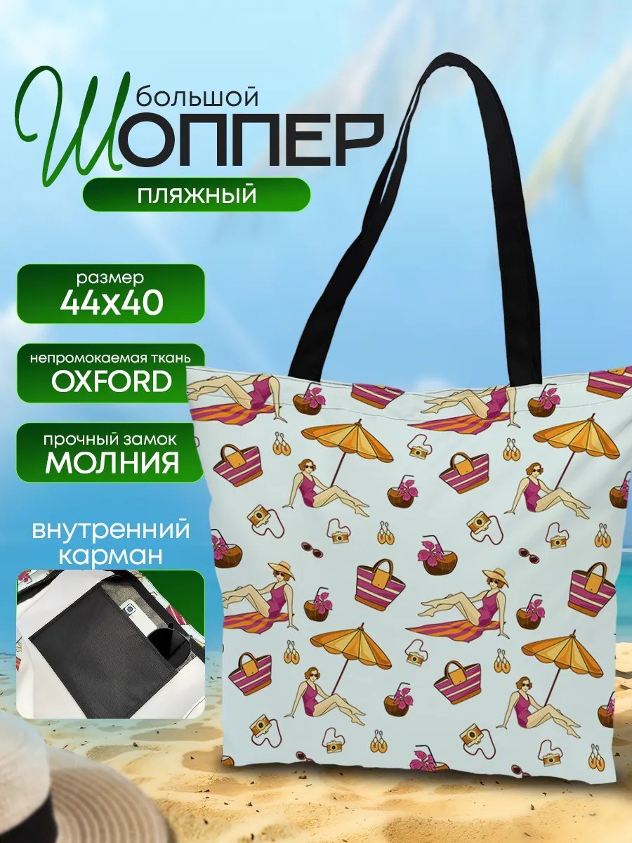 Сумка шоппер SoBag текстиль серый купить,NaN