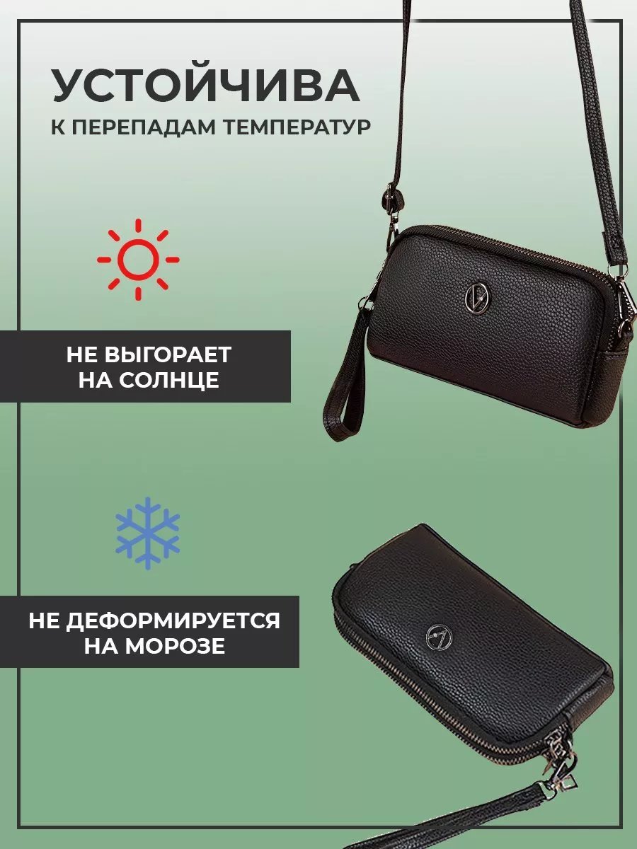 Сумка кросс-боди MeeOne экокожа черный купить,NaN