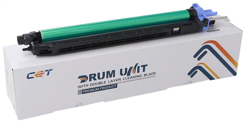 Драм-юнит, CET, CET7368P, DR-512K, Чёрный, Для копиров KONICA MINOLTA Bizhub C284e/C224/C554, Двухслойный ракель, 130000 страниц.