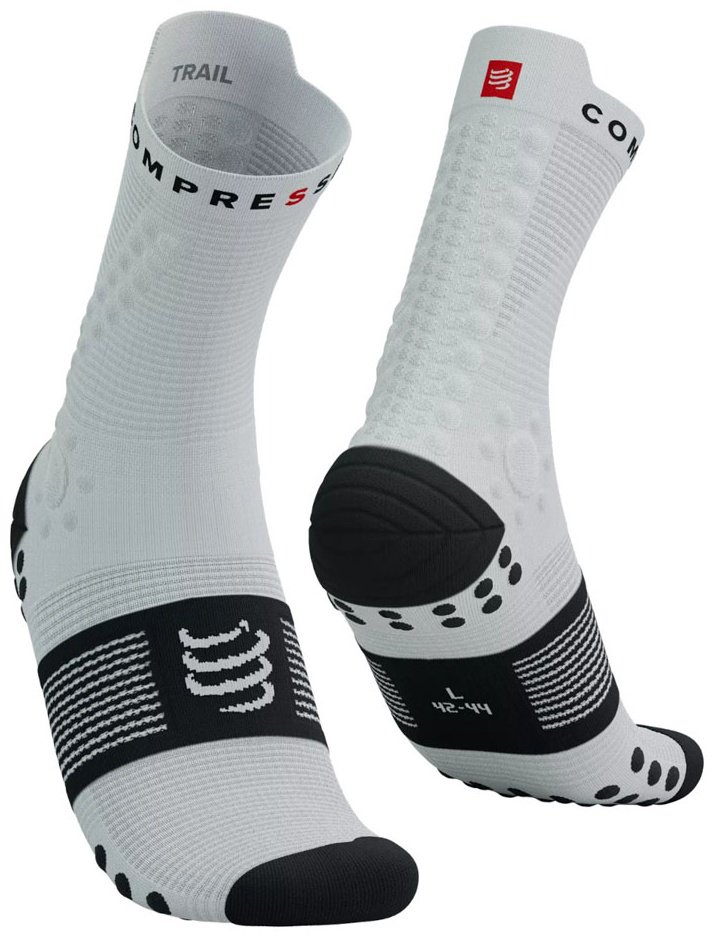 Носки Compressport 1 пара белый T4 (45-47) купить,NaN