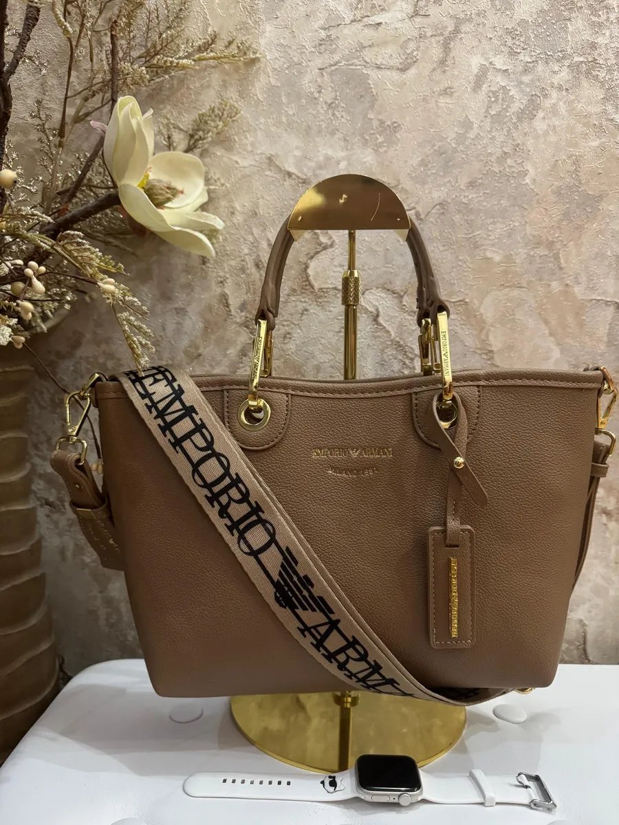 Сумка тоут Bytik Shop искусственная кожа бежевый купить,NaN
