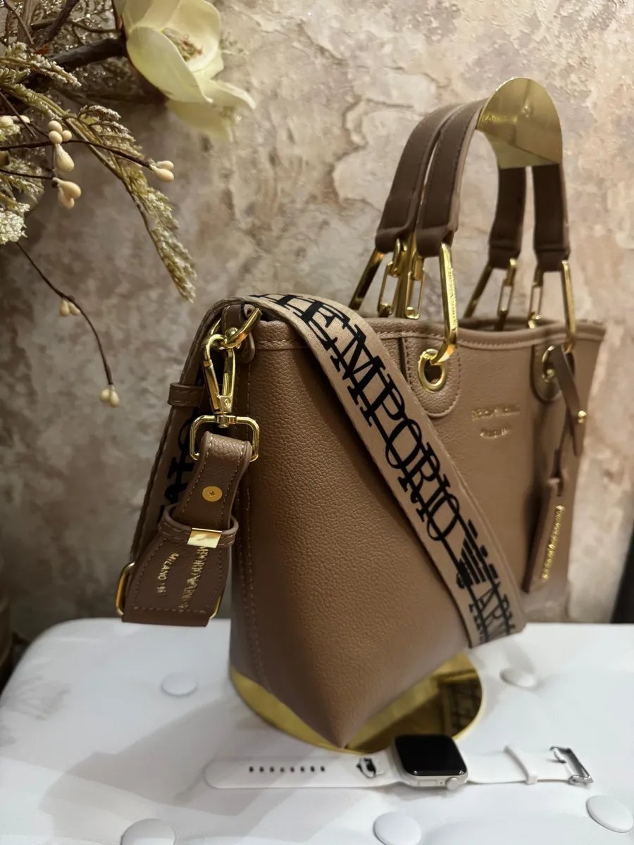 Сумка тоут Bytik Shop искусственная кожа бежевый купить,NaN
