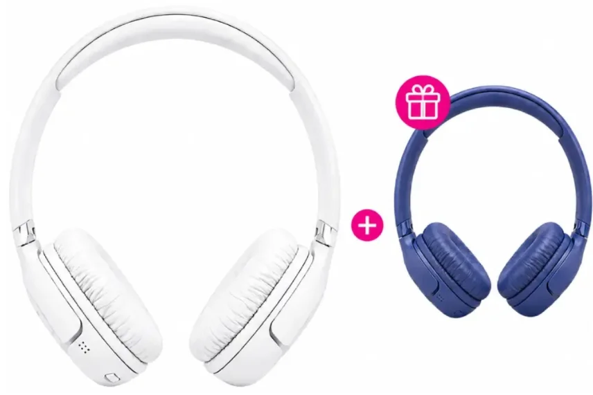 Наушники JBL Tune JBLT530BTWHTEU White + подарок