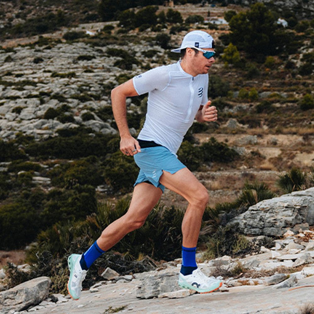 Носки Compressport 1 пара синий T4 купить,NaN