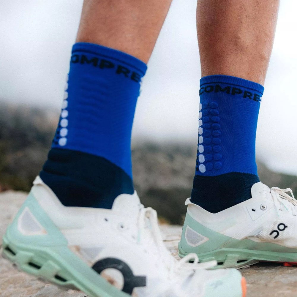 Носки Compressport 1 пара синий T4 купить,NaN