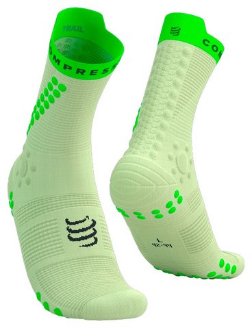 Спортивные носки Compressport 1 пара зеленый T3 (42-44) купить,8900