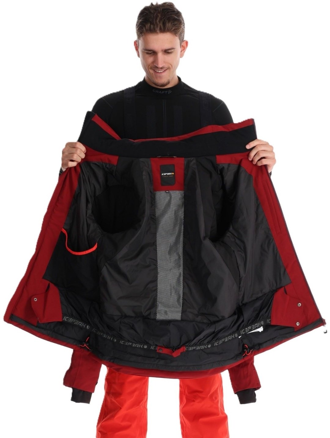 Куртка Icepeak 8 56122 839-690 I Frisco бордовый 46