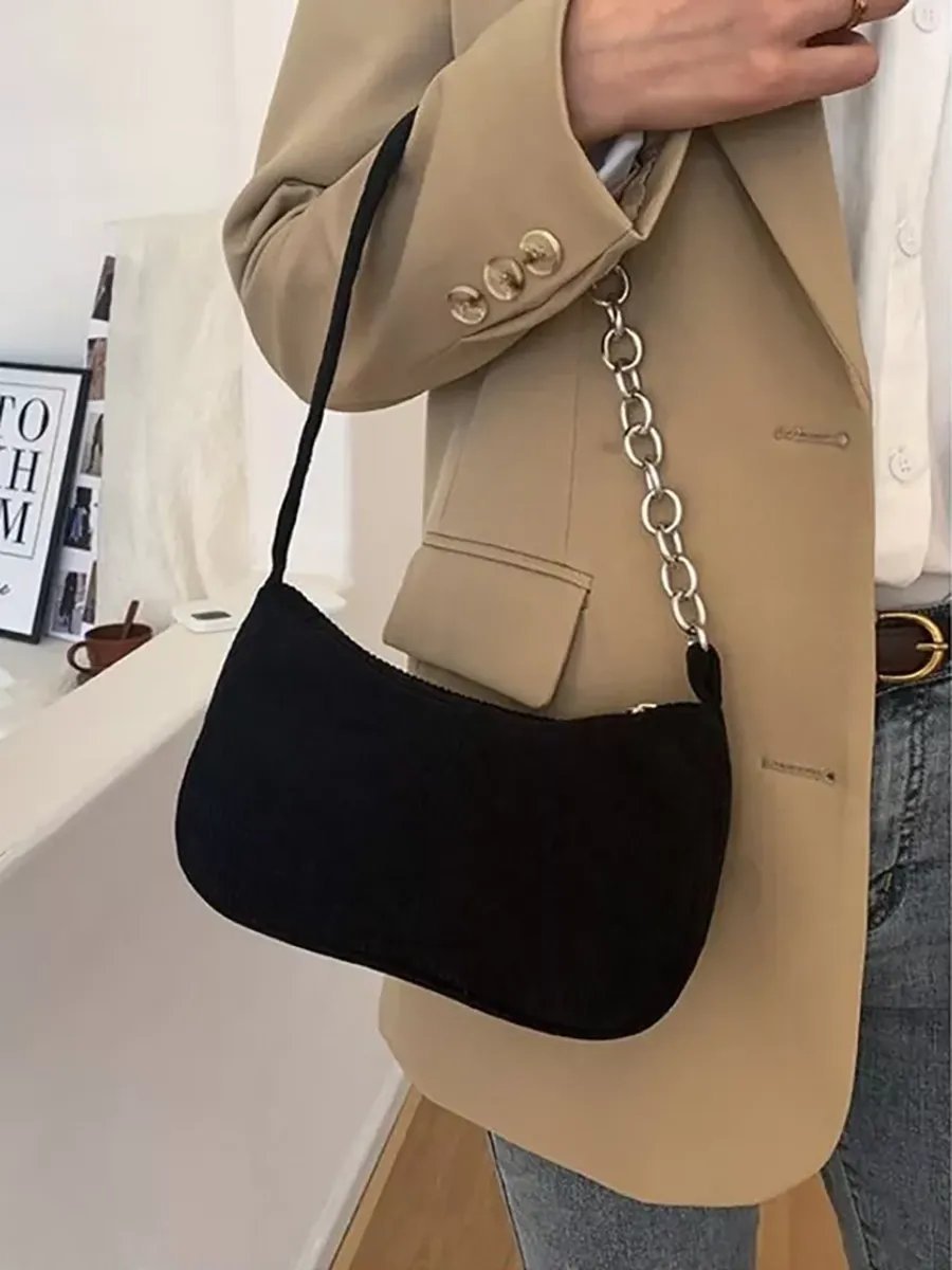 Сумка багет Grasiozo storeez полиэстер черный купить,NaN