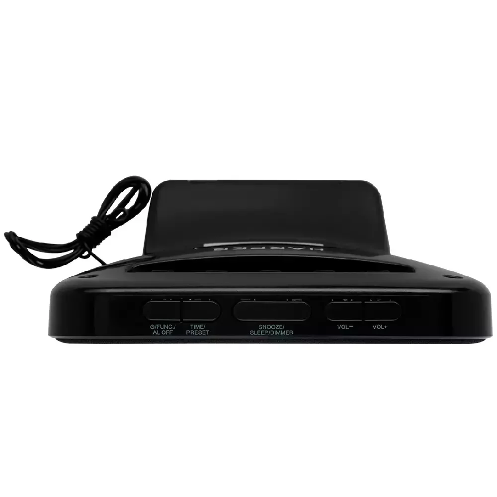 Радиобудильник Harper HCLK-2060 c Led панелью Black - ForteMarket Радиобудильник Harper HCLK-2060 c Led панелью Black купить,0