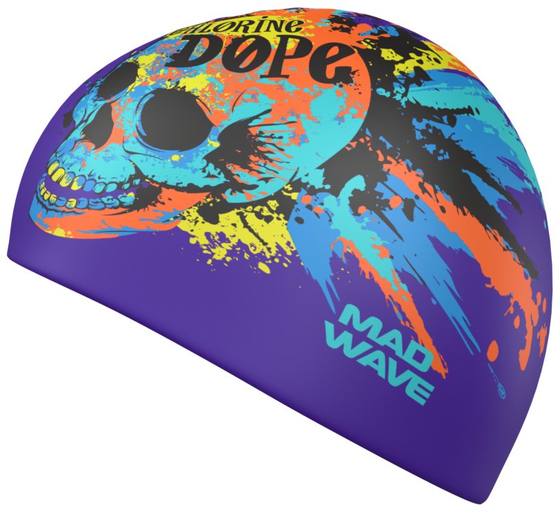 Шапочка Mad Wave M0554 63 1 00W фиолетовый размер: универсальный