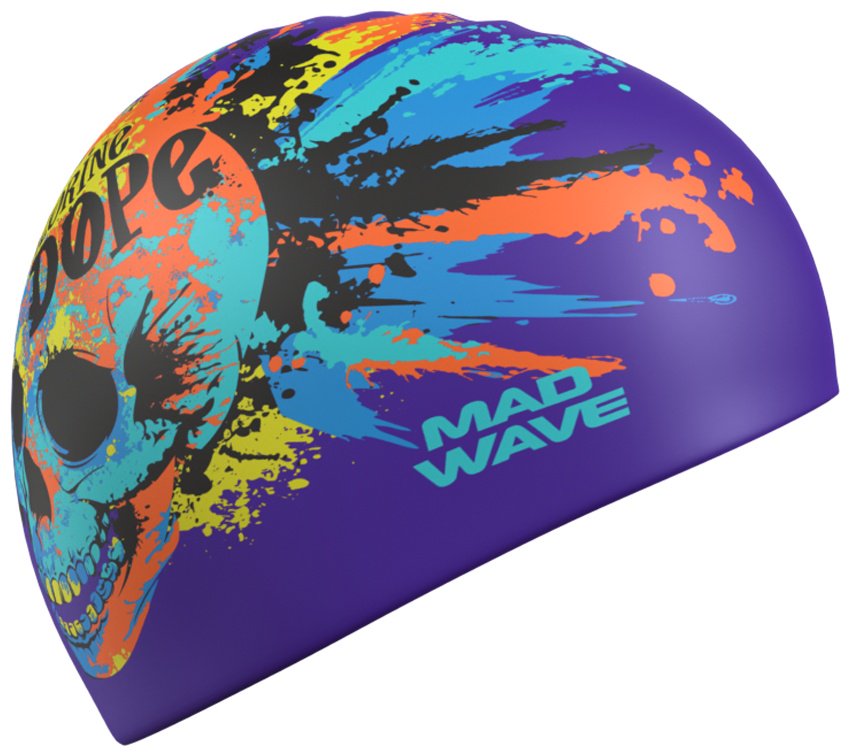Шапочка Mad Wave M0554 63 1 00W фиолетовый размер: универсальный