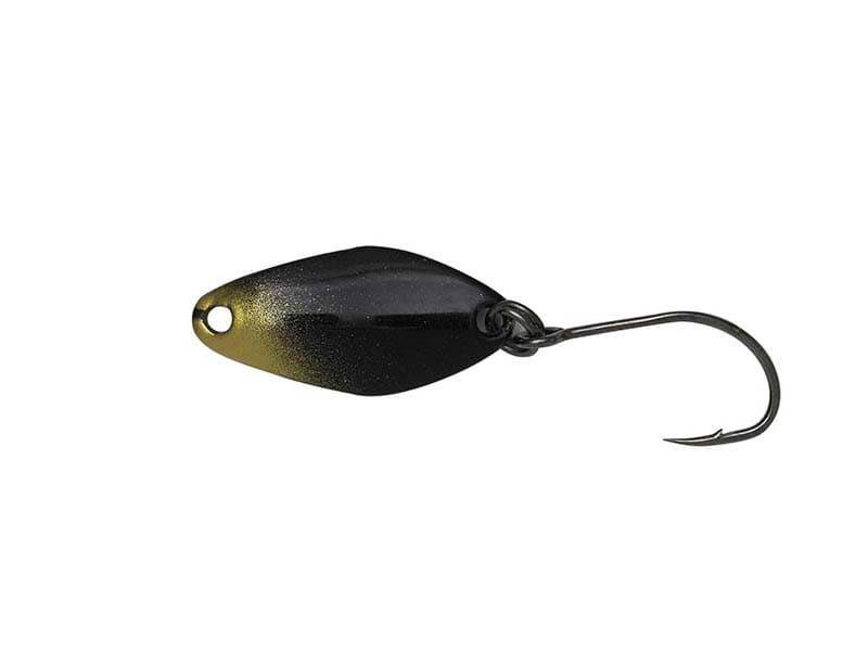 Форелевая блесна Dam FZ Pro Trout Spoon 23мм черно-желтая купить,NaN