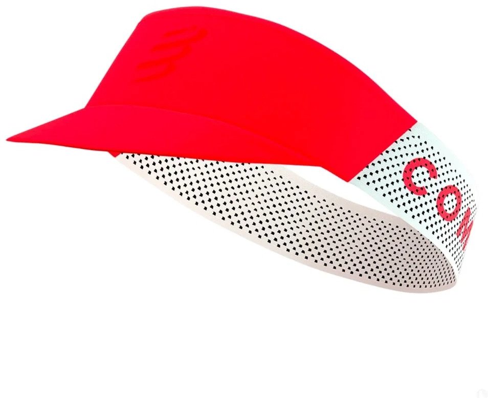 Козырек Compressport размер универсальный, красный