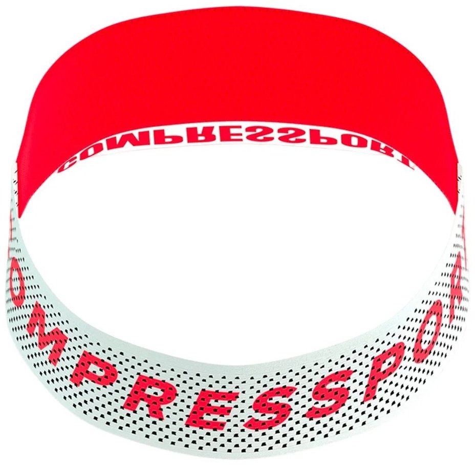 Козырек Compressport размер универсальный, красный