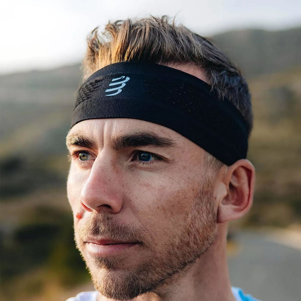 Повязка Compressport размер универсальный, черный