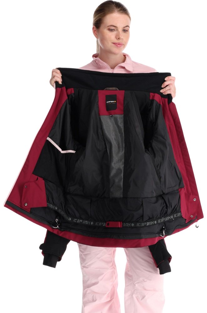 Куртка Icepeak Faenza/8 53121 839-692 I бордовый 44
