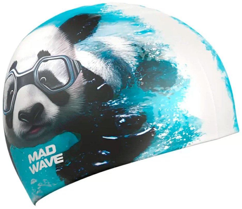Шапочка Madwave 4680230136500 голубой размер: универсальный