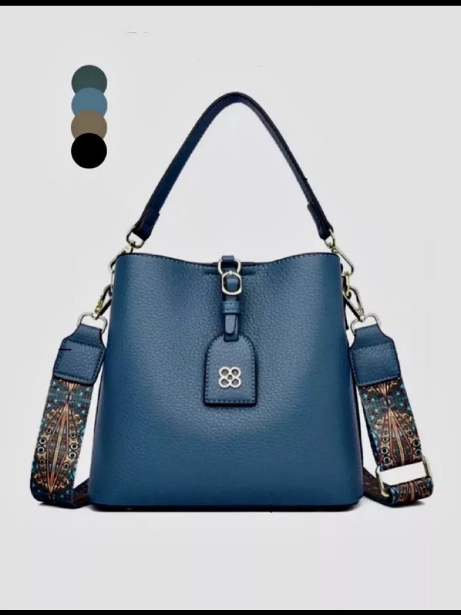 Сумка кросс-боди DIVA CLUTCH экокожа голубой