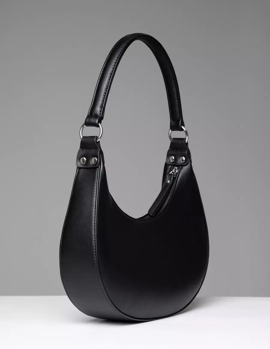 Сумка багет BagsPro экокожа черный